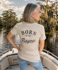 Born on the Bayou Women’s Graphic T-Shirt