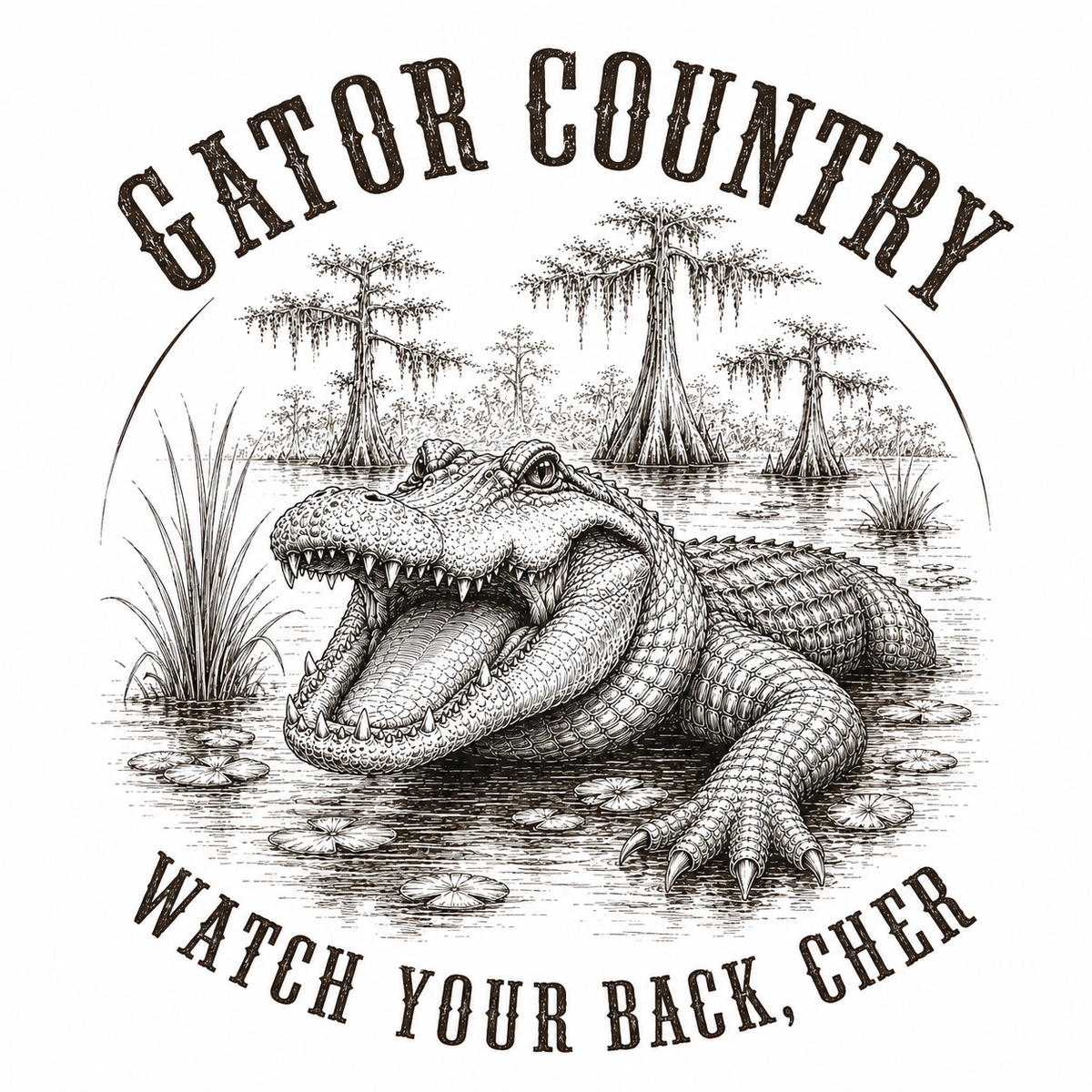 Gator Country Graphic T-Shirt